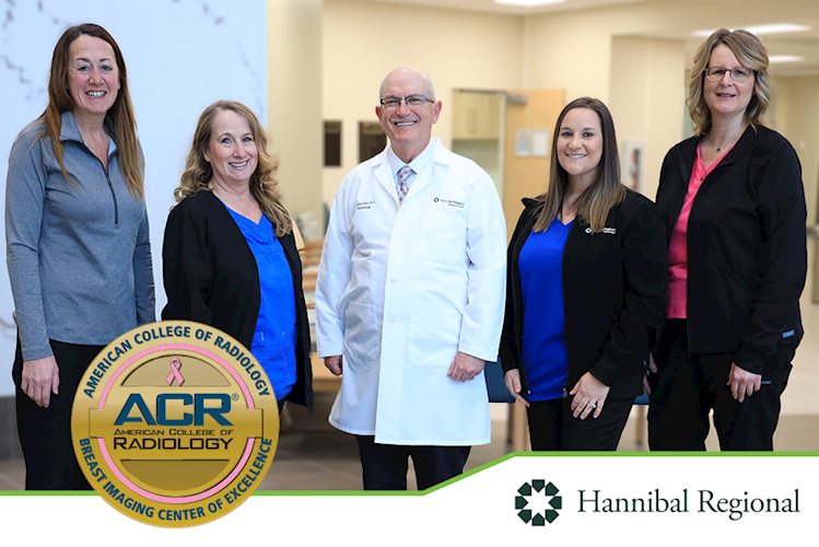 Hannibal Regional Hospital Designated An Acr Breast Imaging Center Of